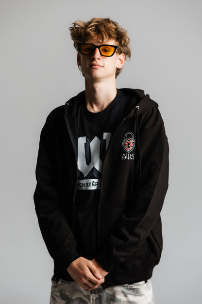 ‘INKED Lakat’ Cipzáras Pulóver